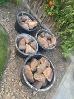 Sierstenen beige/ bruin, Tuin en Terras, Grind, Keien en Split, Ophalen, Zo goed als nieuw, Overige materialen
