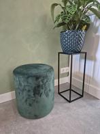 Velvet poef, Ophalen, Minder dan 50 cm, Rond, Minder dan 50 cm