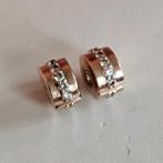 2x Pandora rosé gouden clips, Sieraden, Tassen en Uiterlijk, Bedels, Pandora, Ophalen of Verzenden, Zo goed als nieuw, 1 bedel