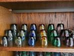 jaren 60 compl. vintage gekleurd Leerdam glas stel 36 delig, Ophalen