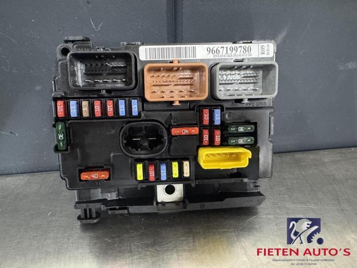 Zekeringkast BSM R09 Citroën Peugeot 9667199780 Deplhi, Auto-onderdelen, Elektronica en Kabels, Citroën, Gebruikt, Ophalen of Verzenden