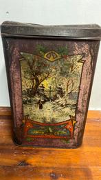 Groot Antiek blik, Ophalen of Verzenden, Gebruikt, Overige