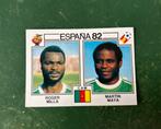 Panini plaatje Roger Milla Kameroen WK 1982, Ophalen of Verzenden