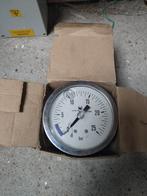 Drukmeter 0-25 Bar, Doe-het-zelf en Verbouw, Compressors, Ophalen of Verzenden, Gebruikt, 10 bar of meer