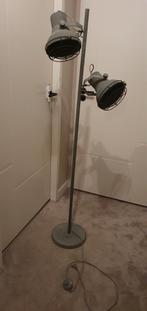 Industriële Vloerlamp met 2 Spots, Ophalen, Gebruikt, Metaal, 150 tot 200 cm