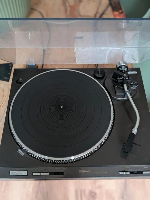 Technics SL-D202 platenspeler (barst achterkant kap), Audio, Tv en Foto, Platenspelers, Gebruikt, Platenspeler, Technics, Automatisch