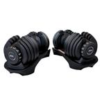 PH Fitness Verstelbare Dumbells Zwart Set 24KG - 2 STUKS
