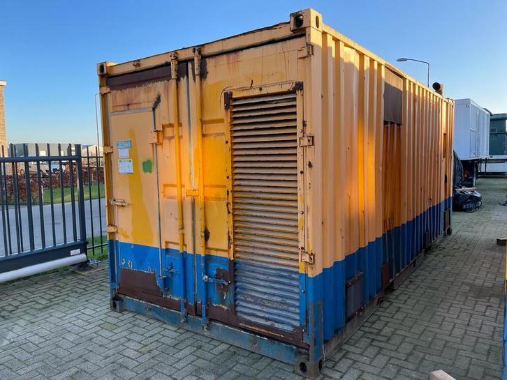 Cummins KTTA 19 C Dieselmotor in container 585 PK, Zakelijke goederen, Machines en Bouw | Aggregaten, Ophalen of Verzenden