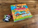 Puzzeltrein met boek - dierentrein, Ophalen, 10 tot 50 stukjes, Zo goed als nieuw, 2 tot 4 jaar