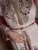 Kaftan Caftan Marokkaanse jurk, Kleding | Dames, Maat 42/44 (L), Ophalen of Verzenden, Roze, Zo goed als nieuw