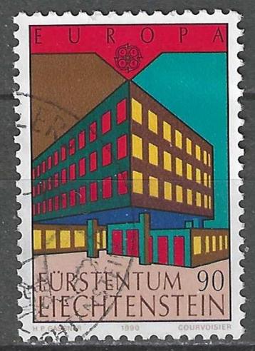 Liechtenstein 1990 - Yvert 926 - Europa - Postgebouwen (ST) beschikbaar voor biedingen