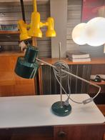 Vintage bureaulamp industrieel jaren 6p, Ophalen, Gebruikt, ,, ,