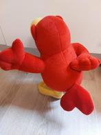 Croky chips papegaai knuffel 35 cm, Ophalen of Verzenden