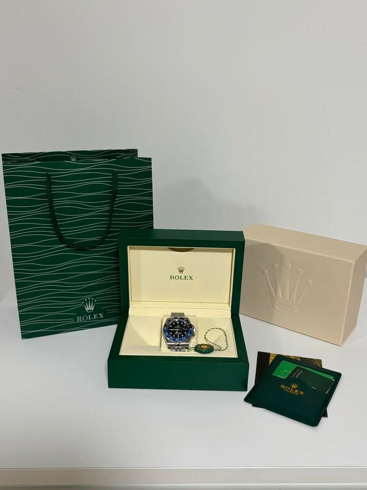 Rolex GMT Master II Nieuw in doos - Badgirl & Pepsi, Sieraden, Tassen en Uiterlijk, Horloges | Heren, Nieuw, Polshorloge, Rolex