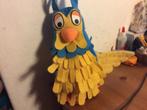 Fabeltjeskrant Meneer de Uil knuffel handpop. 30 cm, Kinderen en Baby's, Speelgoed | Knuffels en Pluche, Ophalen of Verzenden