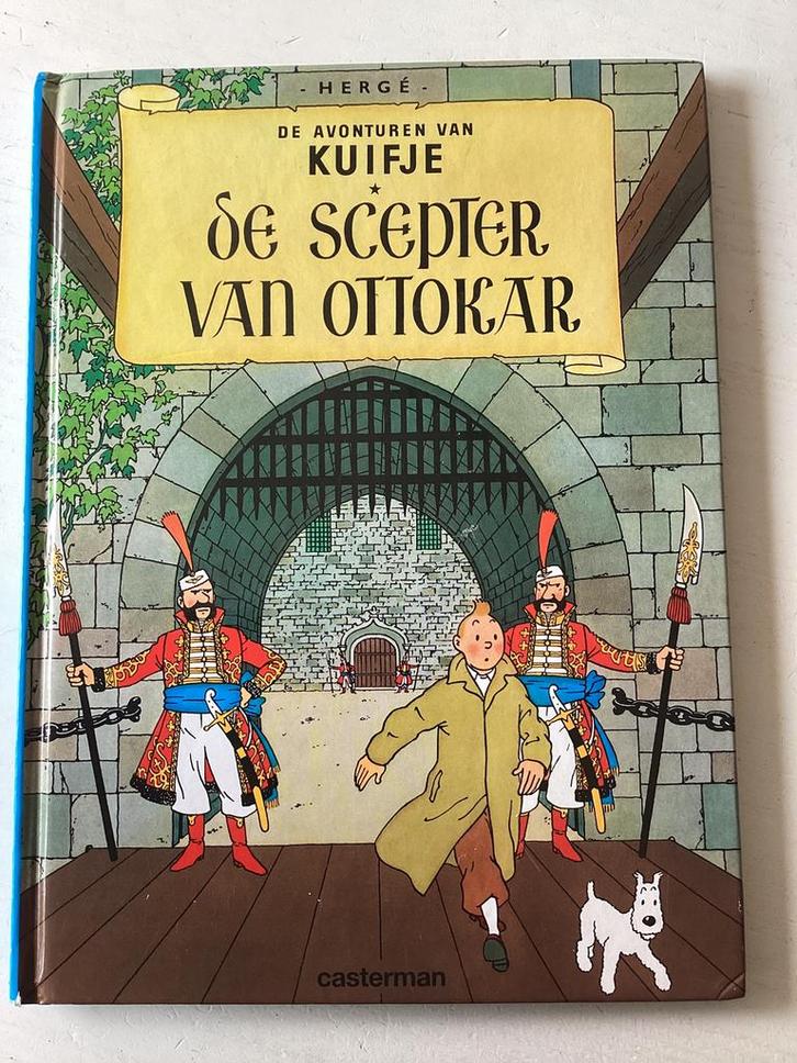 Kuifje de scepter van Ottokar, Boeken, Stripboeken, Zo goed als nieuw, Eén stripboek, Verzenden