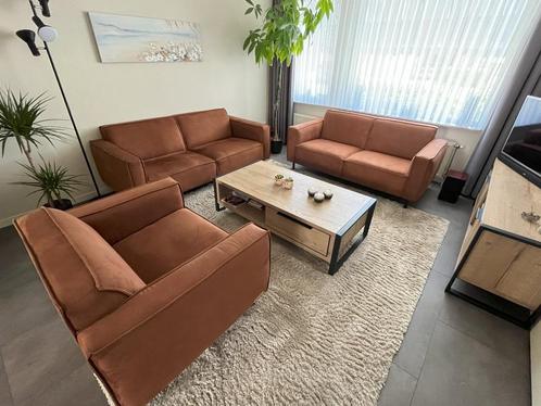 Umix Madison - 2 Banken en Fauteuil, Huis en Inrichting, Banken | Complete zithoeken, Zo goed als nieuw, Stof, Ophalen