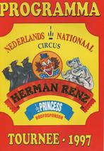 Nederlands Nat. Circus Herman Renz. Programmaboek 1997, Verzenden, Nieuw