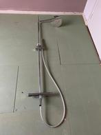 Complete regendouche set voor bad met thermostaatkraan, Doe-het-zelf en Verbouw, Sanitair, Ophalen, Gebruikt, Chroom, Douche
