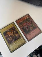 2 rare egyptische god kaarten NIEUW MINT CONDITI, Ophalen of Verzenden, Nieuw, Meerdere kaarten, Foil