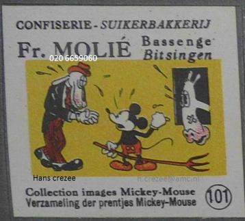 zoek prentjes Disney Mickey Mouse collectie Francois Molié beschikbaar voor biedingen