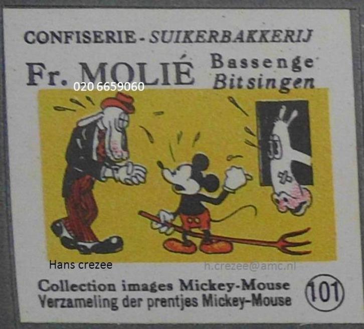 zoek prentjes Disney Mickey Mouse collectie Francois Molié, Boeken, Prentenboeken en Plaatjesalbums, Gelezen, Plaatjesalbum, Ophalen of Verzenden