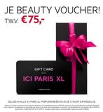 ICI paris voucher, Tickets en Kaartjes, Kortingen en Cadeaubonnen, Cadeaubon, Warenhuis- of Winkelbon, Eén persoon