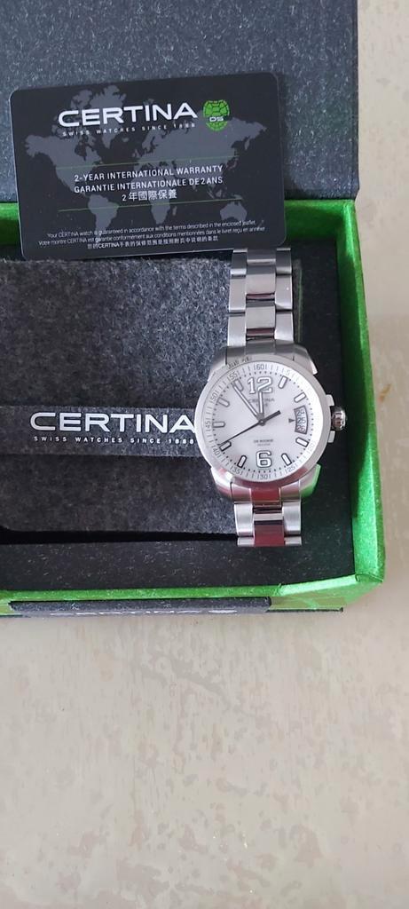 Certina Ds  Quartz full set .Mido Commader ocean star, Sieraden, Tassen en Uiterlijk, Horloges | Kinderen, Zo goed als nieuw, Wit