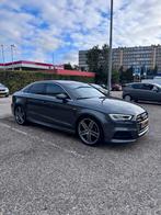 Audi A3 Limousine 30 TFSI Advance Sport 3x S-Line 2019 Full!, Auto's, Audi, Voorwielaandrijving, Zwart, Leder en Stof, Origineel Nederlands
