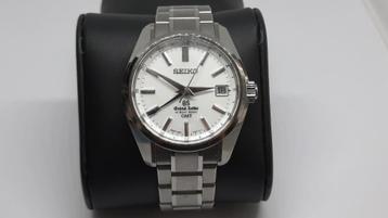 Grand Seiko Hi-Beat 36000 GMT SBGJ011 Herren Horloge Fullset beschikbaar voor biedingen