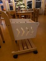 Houten boodschappen karretje, Ophalen, Zo goed als nieuw