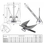 Te koop of ruilen: FOB anker, FOB-light E14, Aluminium., Ophalen of Verzenden, Gebruikt, Overige typen