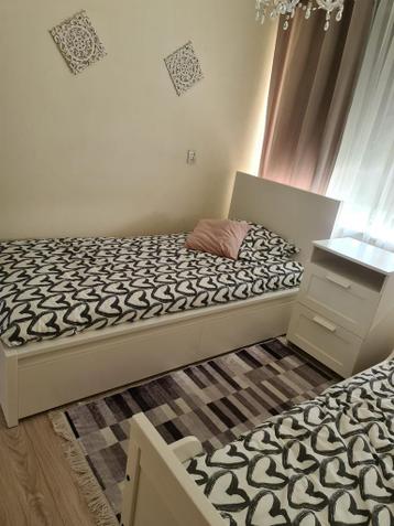Eenpersoonsbed met opberglades - wit (IKEA stijl) - afbeelding 5