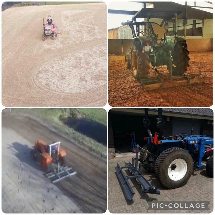 Nieuwe gegalvaniseerde manegevlakker / baksleep Tractor, Zakelijke goederen, Agrarisch | Werktuigen, Ophalen of Verzenden