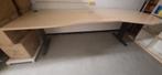 Bureau met ladekastje, Huis en Inrichting, Bureaus, Ophalen, In hoogte verstelbaar, Gebruikt