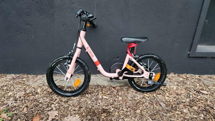 Btwin kinderfiets 16inch (4 - 6 jaar), Fietsen en Brommers, Fietsen | Kinderfietsjes, Zo goed als nieuw, 16 tot 20 inch, Ophalen