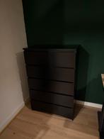 Ladekast zwart Ikea malm, Huis en Inrichting, Kasten | Ladekasten, Zo goed als nieuw, 3 of 4 laden, Minder dan 100 cm, 25 tot 50 cm