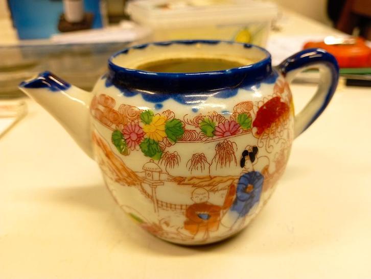 Japans porselein potje, Antiek en Kunst, Antiek | Servies los, Ophalen