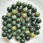 20x Jade olijfgroen edelsteen kralen, 8mm, Hobby en Vrije tijd, Kralen en Sieraden maken, Nieuw, Kraal, Ophalen of Verzenden