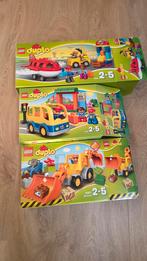 Lego Duplo Vliegveld, Bus & Wegwerkzaamheden Sets, Ophalen, Zo goed als nieuw, Complete set, Duplo