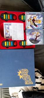 Buzz! Quiz World PS2 Compleet met Buzzers, Puzzel en Educatief, Eén computer, Ophalen of Verzenden, Zo goed als nieuw
