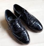 Zwarte lak sneaker vn P.S.Poelman mt 39 rubber zool, Verzenden, Zwart, P.S.Poelman, Sneakers of Gympen