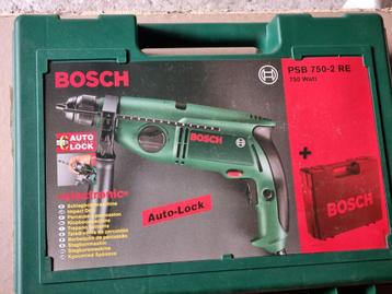  💥💥💥 Nieuwe  BOSCH  Klopboormachine        PSB 750 - 2 RE beschikbaar voor biedingen