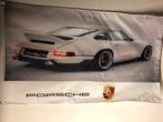Vlaggem met porsche motiief.  Porsche 911 en meer, Ophalen of Verzenden, Nieuw, Auto's