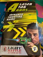 4 laser tag guns - infrarood shooting game, Ophalen of Verzenden, Zo goed als nieuw