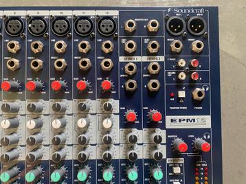 Soundcraft EPM-12 PA en opname mixer 