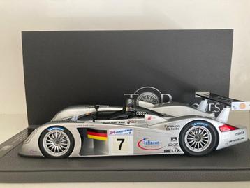 Audi R8 Le Mans 2000 #7 Abt / Alboreto / Capello 1:18 (nieuw beschikbaar voor biedingen