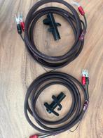 Luidsprekerkabels audioquest | type 9 DBS | 3 meter, Ophalen of Verzenden, Zo goed als nieuw, 2 tot 5 meter, Luidsprekerkabel