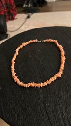 Koraal roze ketting, Ophalen of Verzenden, Zo goed als nieuw, Roze, Steen of Mineraal