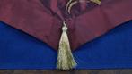 Vintage tafelloper voor kerst, paars aubergine, glanzend. W3, Tweedehands verkoop, Tweedehands verkoop, Gebruikt, Ophalen of Verzenden